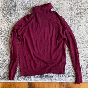 Lightweight maroon sweater